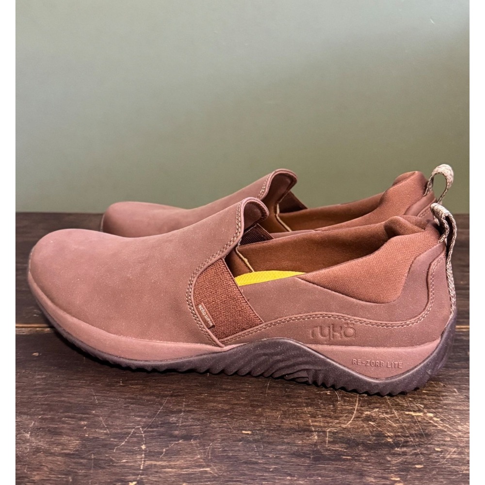 Ryka Echo Slipon Sneaker Shoe Women's Size 11 Wide Western Brown - Picture 6 of 8